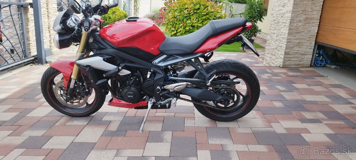 Triumph Street Triple 675 s quickshifterom a Racefit výfukom - 3
