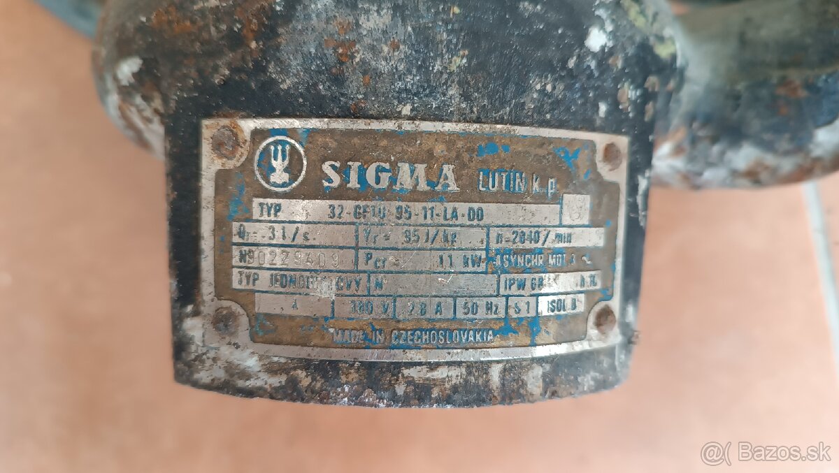 Vodné čerpadlo SIGMA - 3