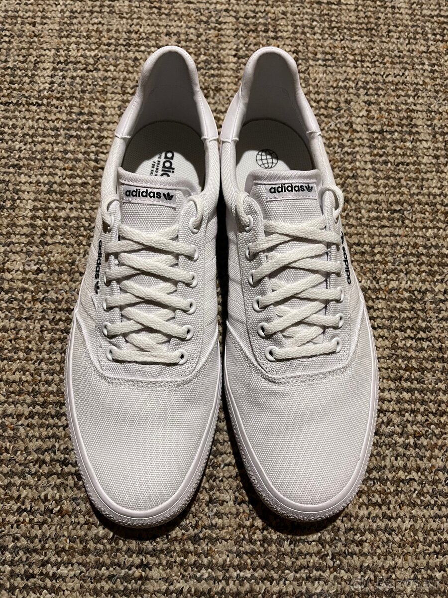 Pánské tenisky adidas biele - 3