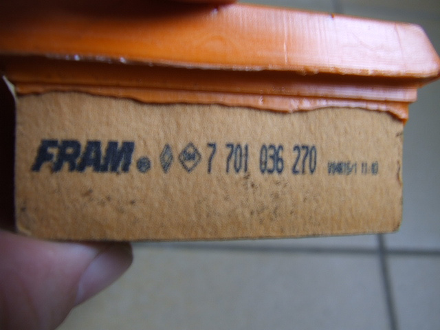 Predám vzduchový filter 7701036270 Clio 1, Twingo 1 - 3