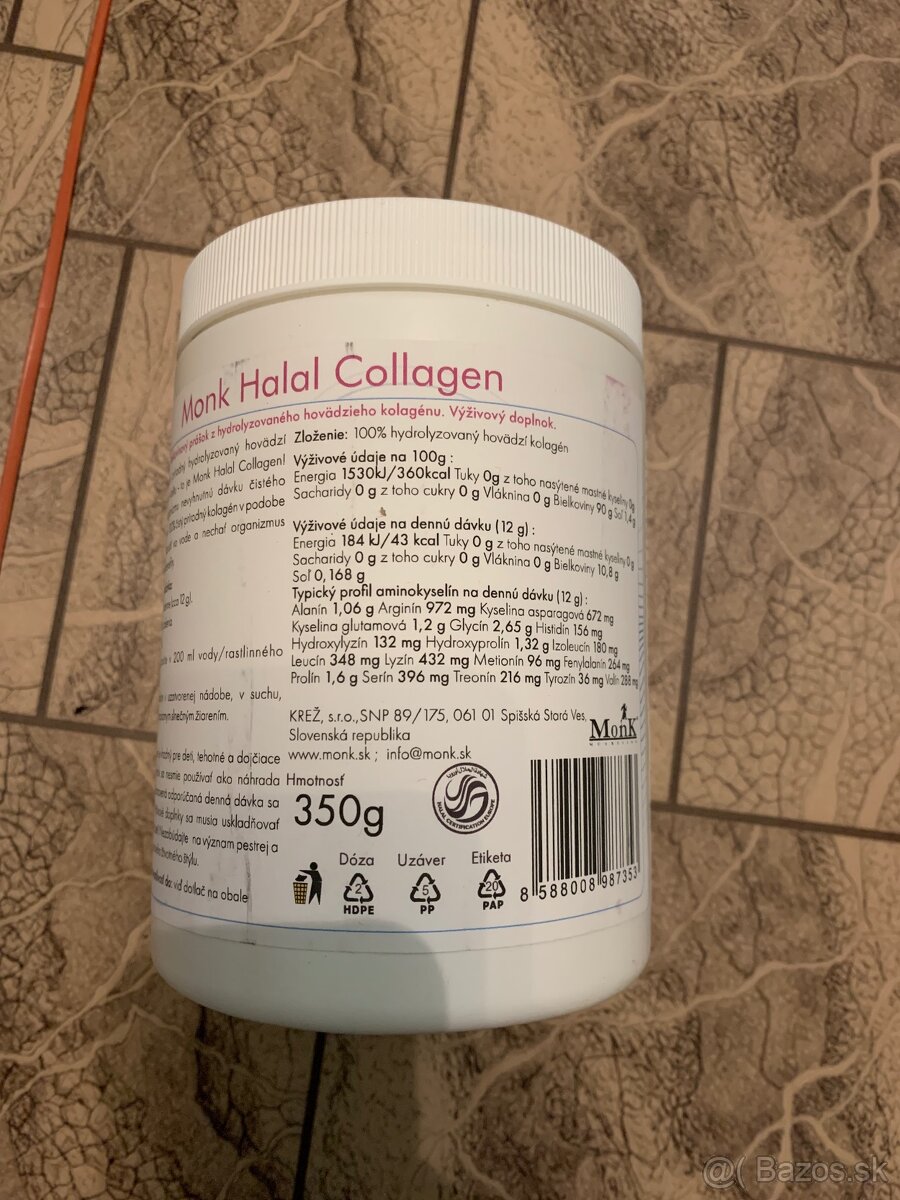 MONK Halal Collagen (350g) – Prémiový kolagén - 3