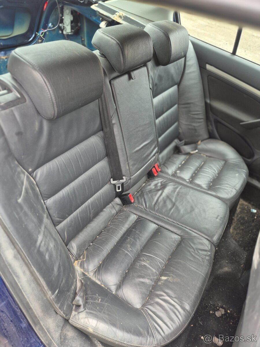 Predám kožené sedačky interiér pre Škoda Octavia II 2 - 3