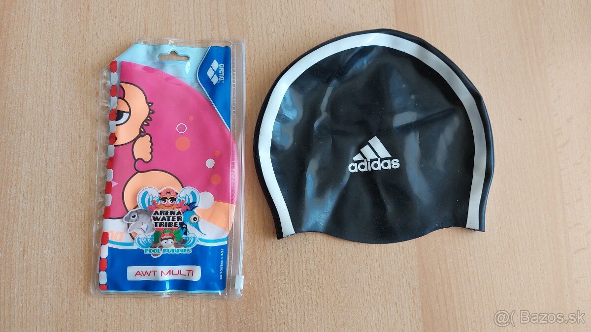 Plavecká čiapka, zn.Arena a Adidas - 3