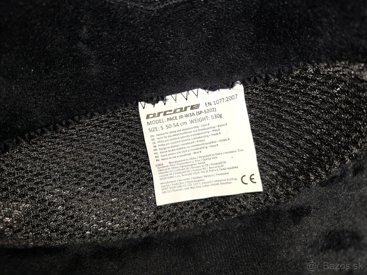 Lyžiarska prilba s okuliarmi - 3