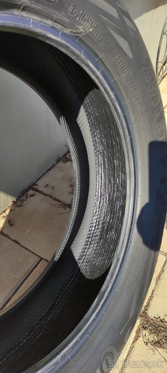 Predám pneu Continental EcoContact 6 235/55 R18 100V - 3