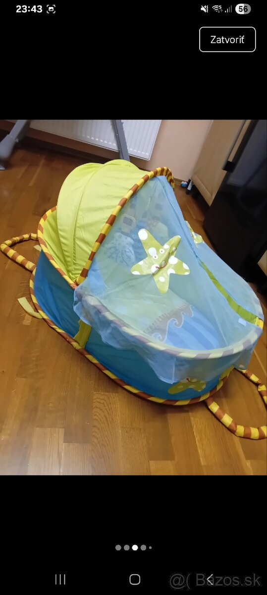Cestovná postieľka pre bábätko - 3