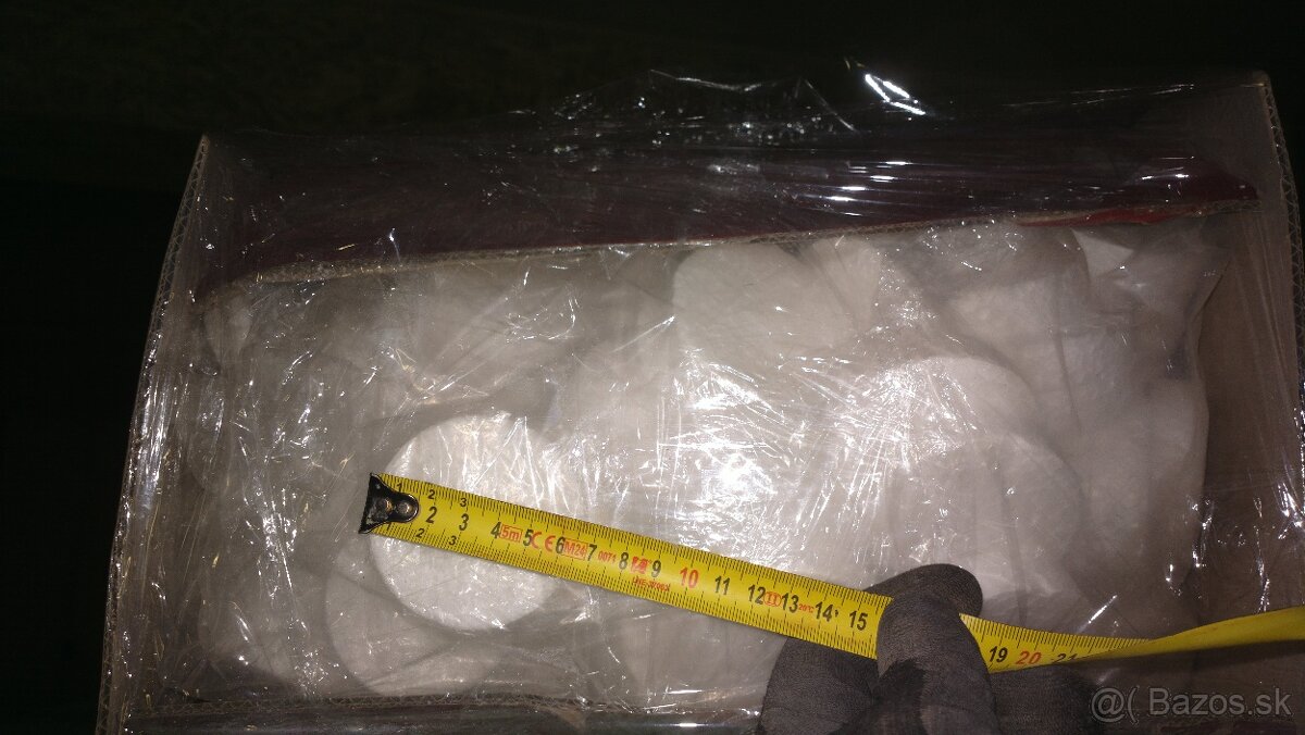 Polystyrénová - záslepka - zátka biela - 3