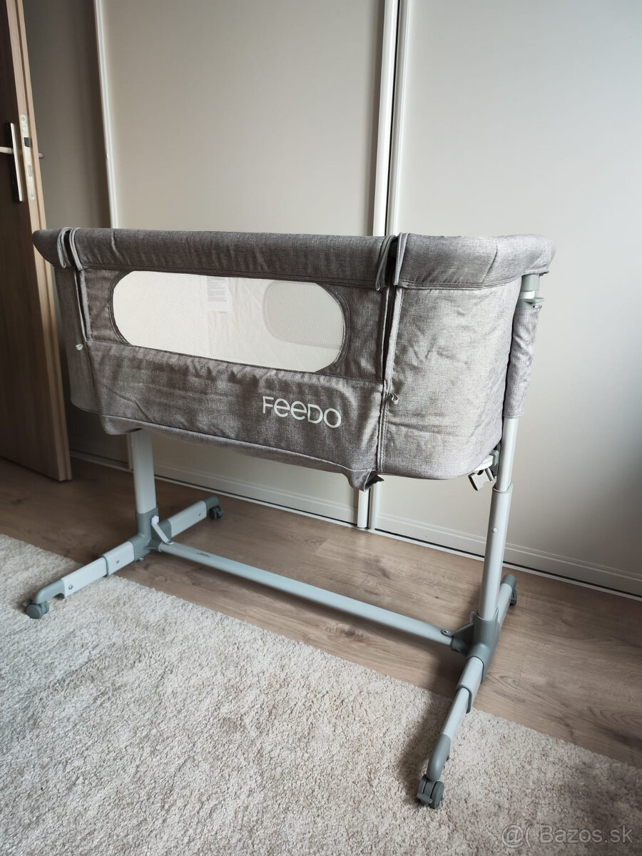 FEEDO Postieľka detská polohovateľná 2v1 - 3