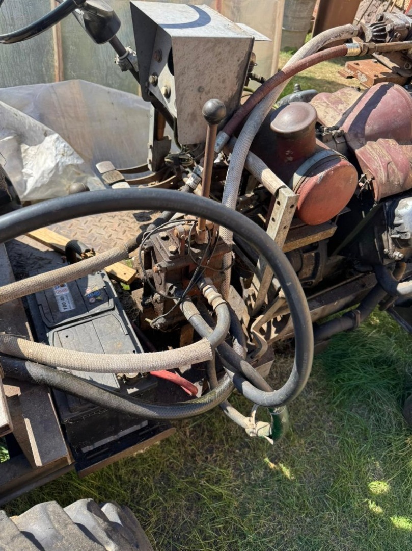 Domácí traktor vlastní výroby - 3