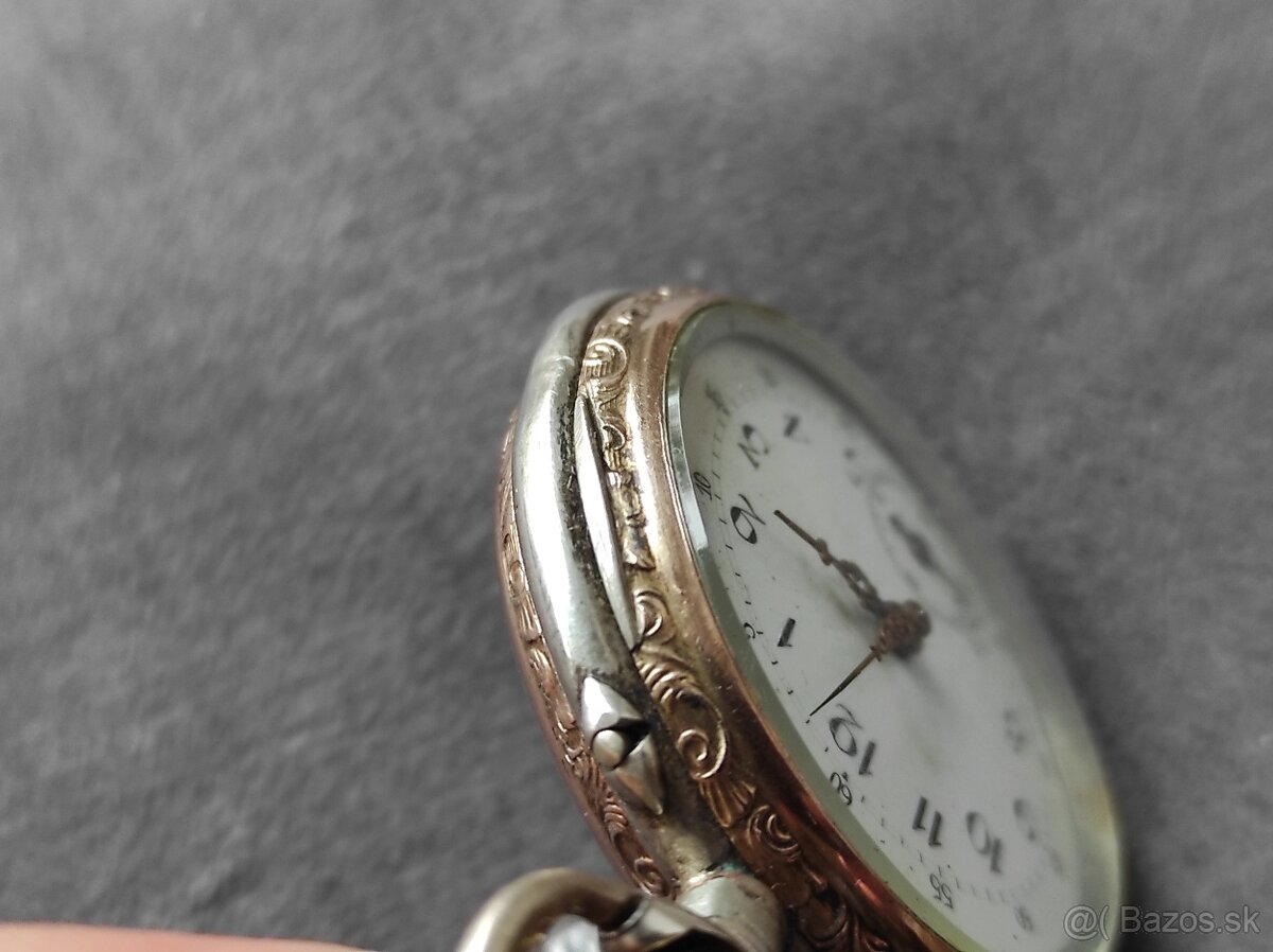 Vreckove hodínky cylindre striebro - 3