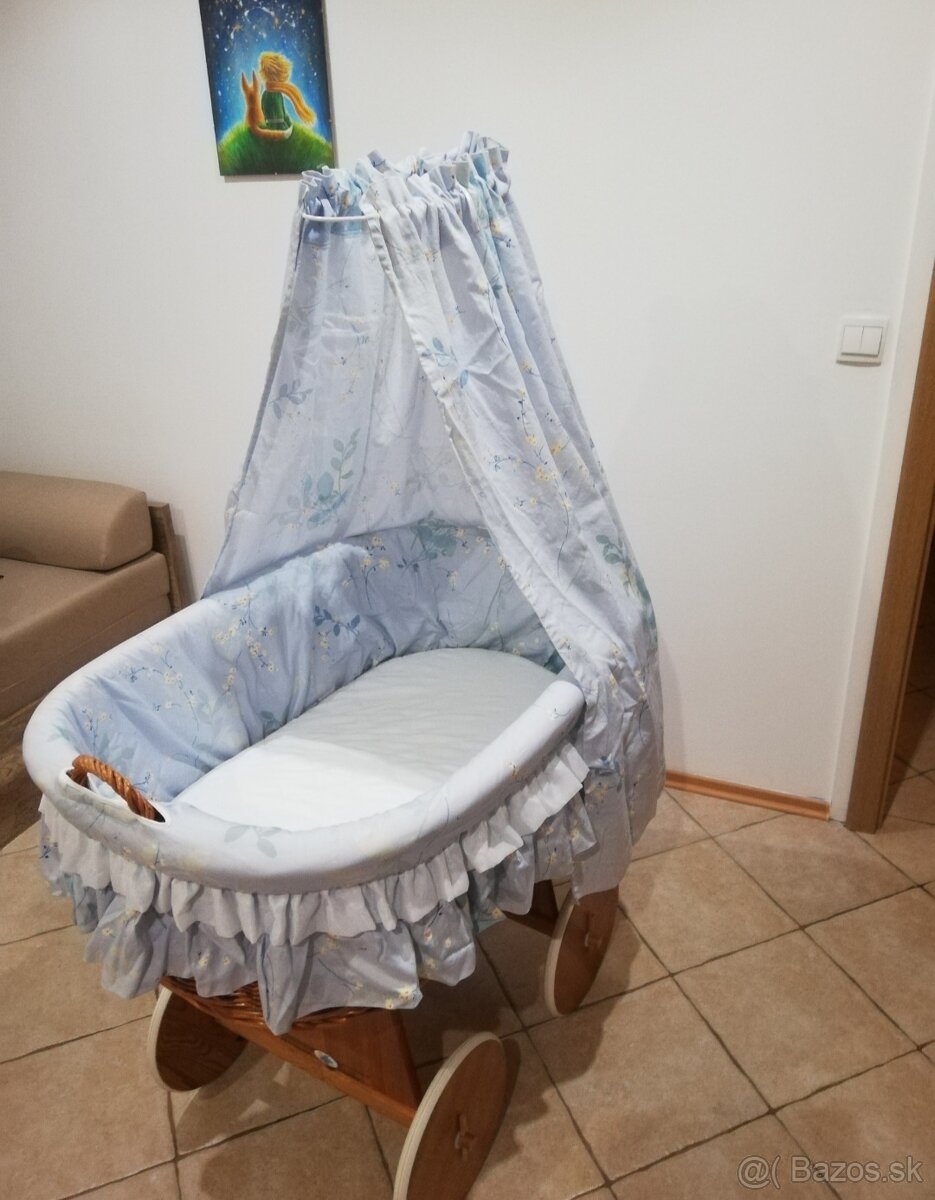 Prútený kôš pre bábätko - 3