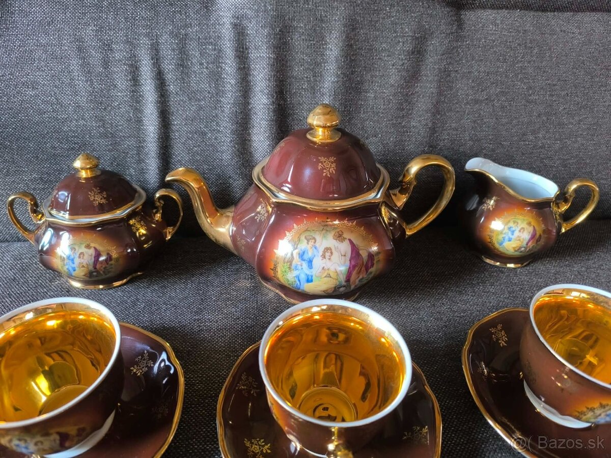 čajový porcelánový servis - 3