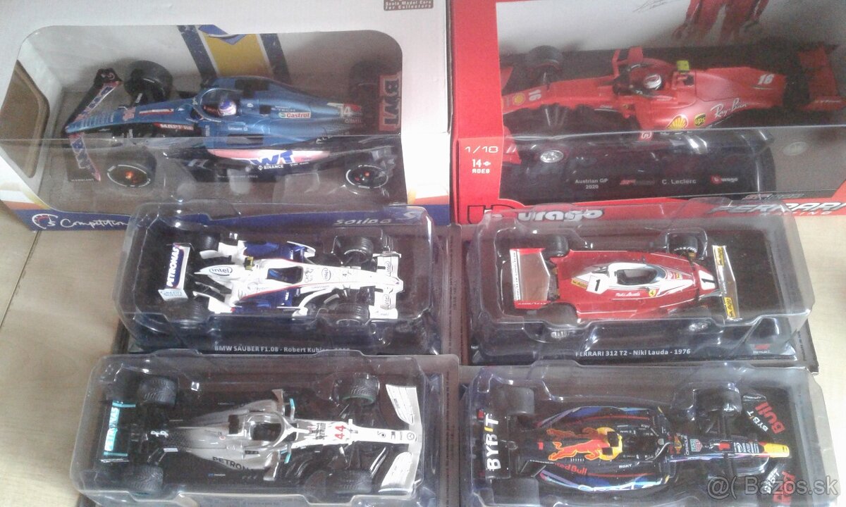 Zberateľské modely Formule1 - 3