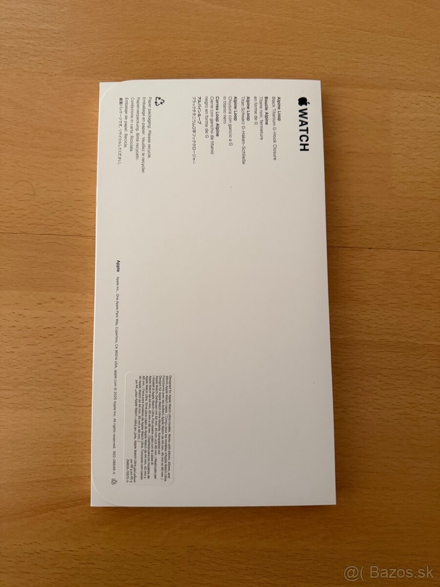 Apple Watch 49mm Black Alpine Loop ( M ) - 3