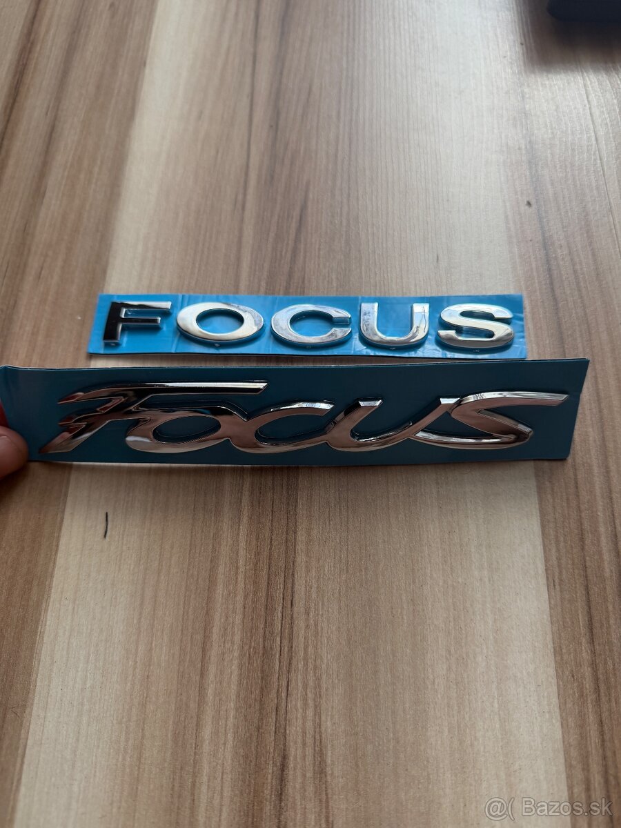 FORD ZNAK NÁPIS FOCUS - 3