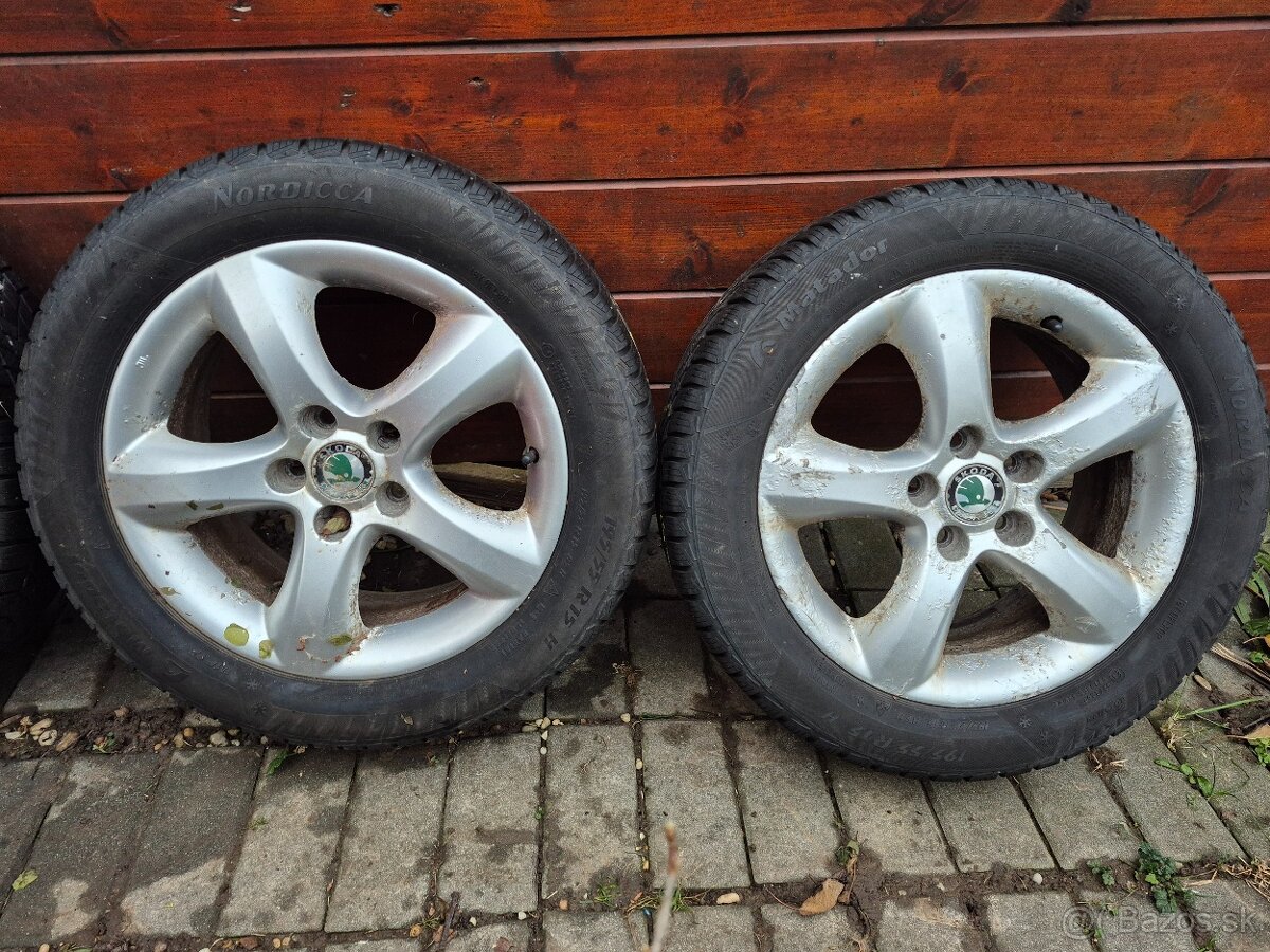 Elektrony Škoda 5x100r15 - 3