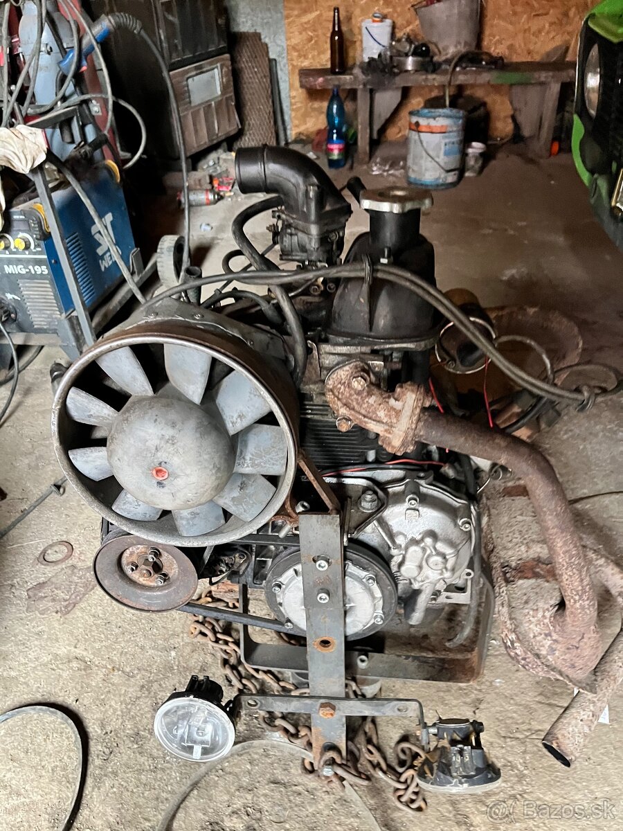 Motor do malotraktora Fiat 126p - 3