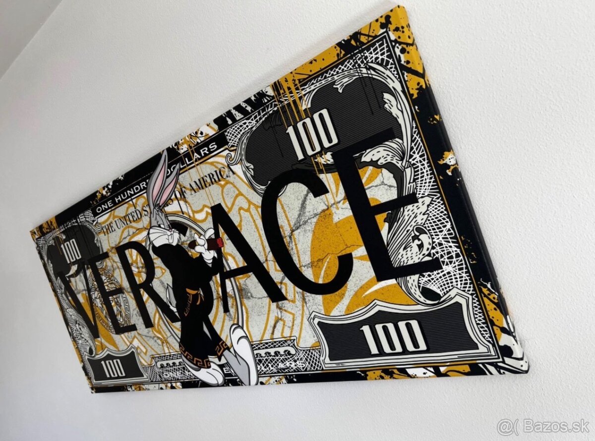 Obraz Versace Bugs Bunny 100$ - 3