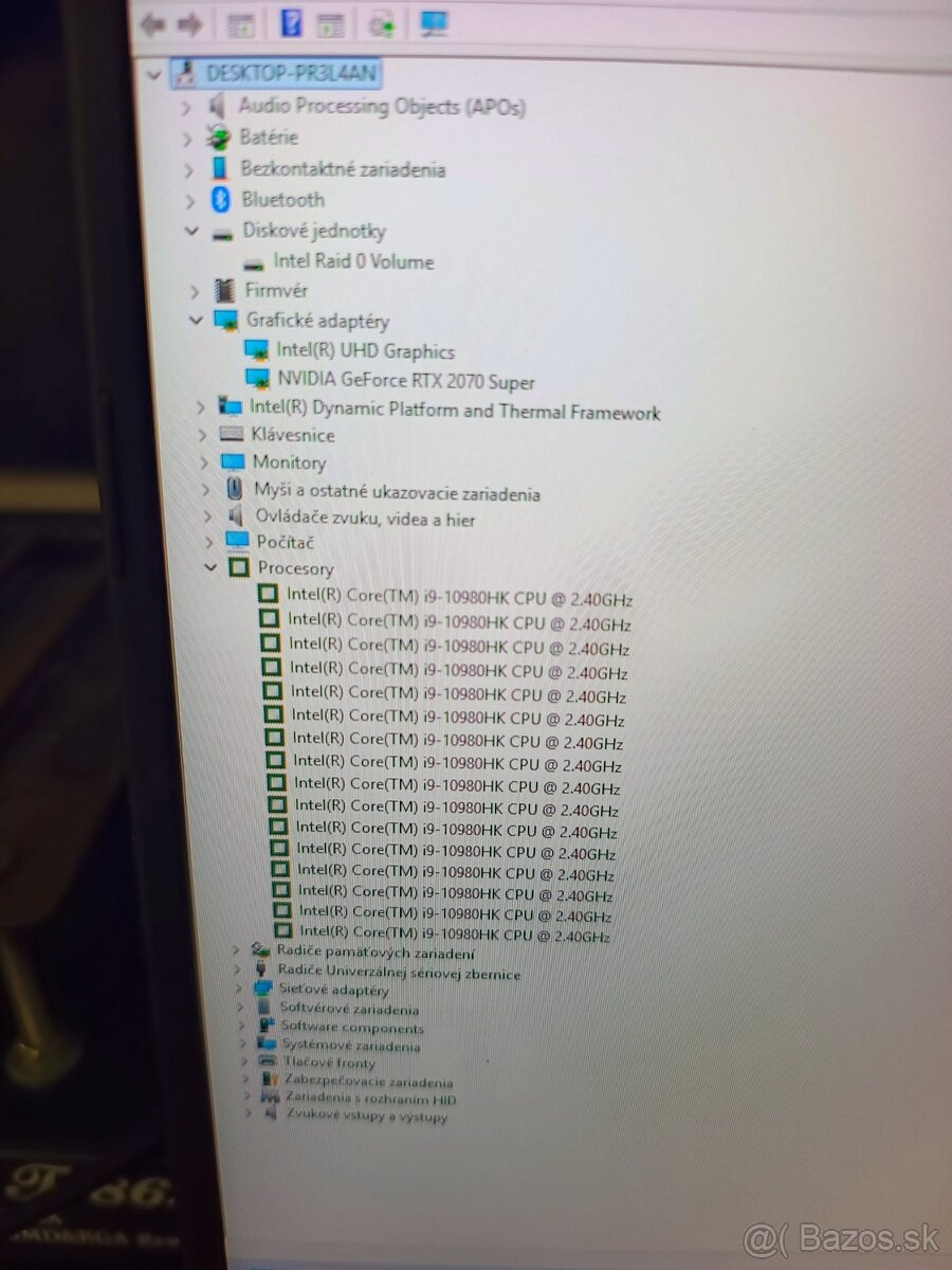 ASUS G732 , i9 , RTX 2070 - 3