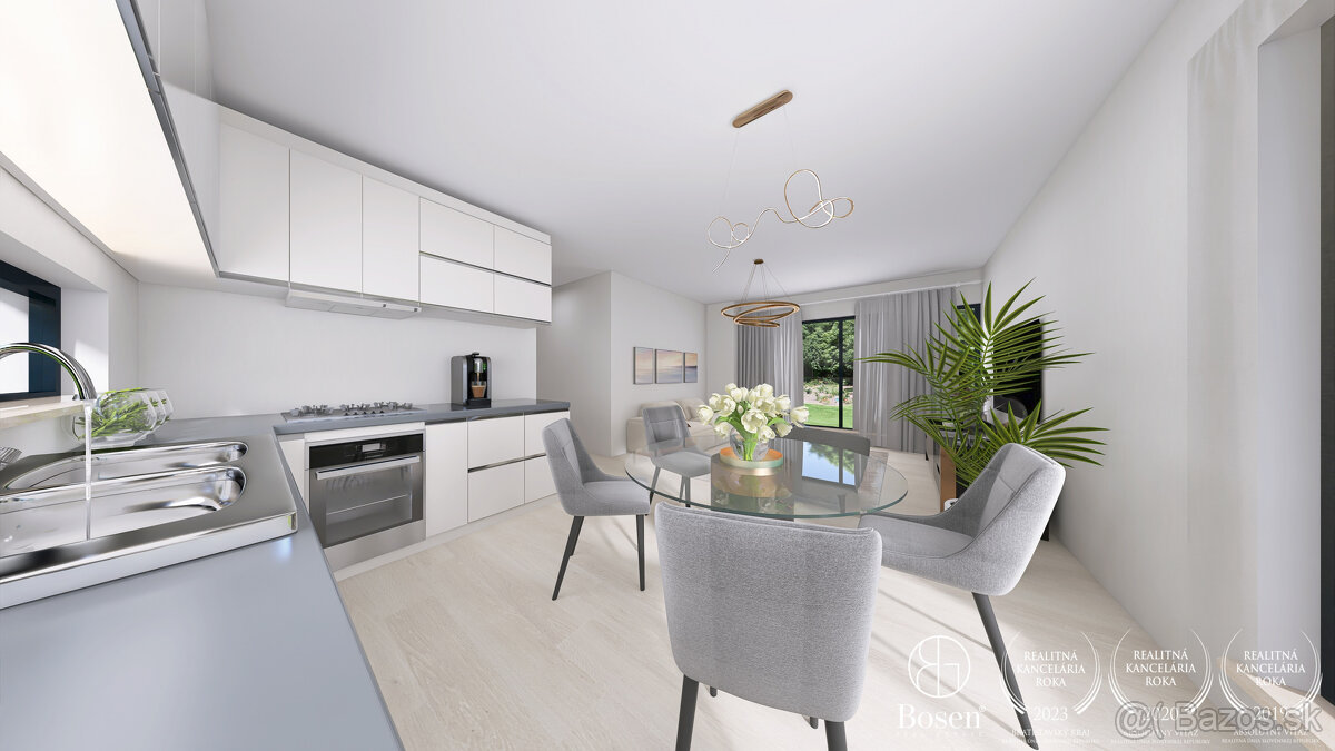 BOSEN | VO VÝSTAVBE - 4 izbový mezonet s pozemkom, Záhorská - 3