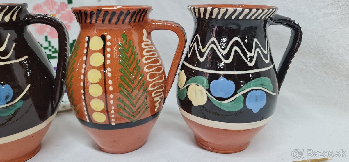 Pozdišovská keramika 1 - 3