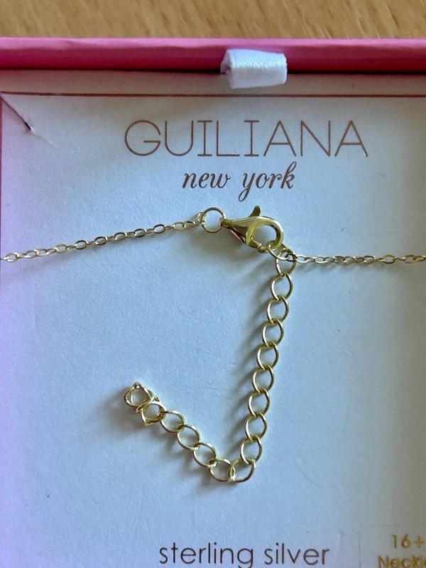 POZLÁTENÁ retiazka s príveskom písmena K - 3