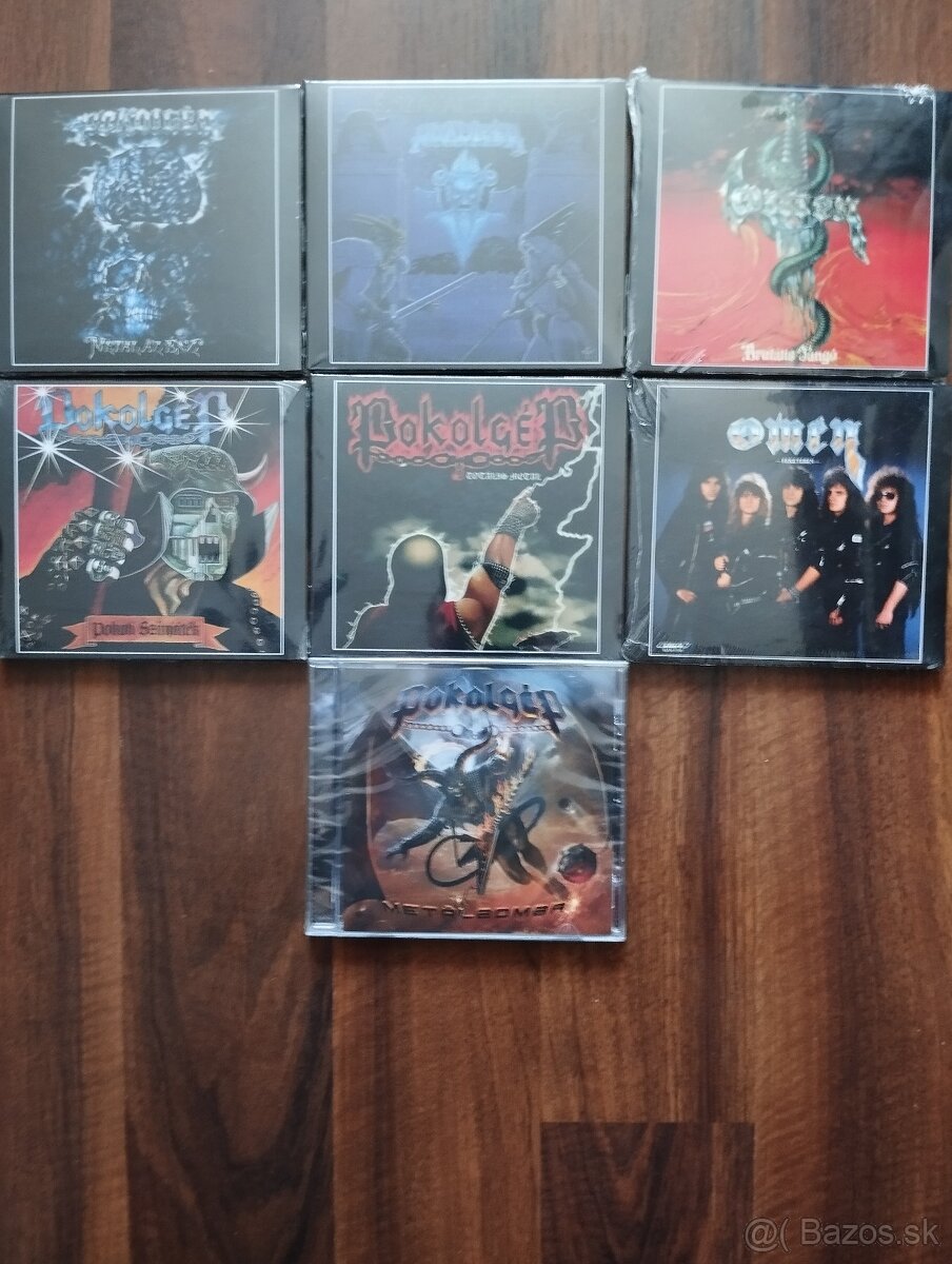 Omega,Ossian,Pokolgép,Kalapács,Dalriada CD,LP - 3