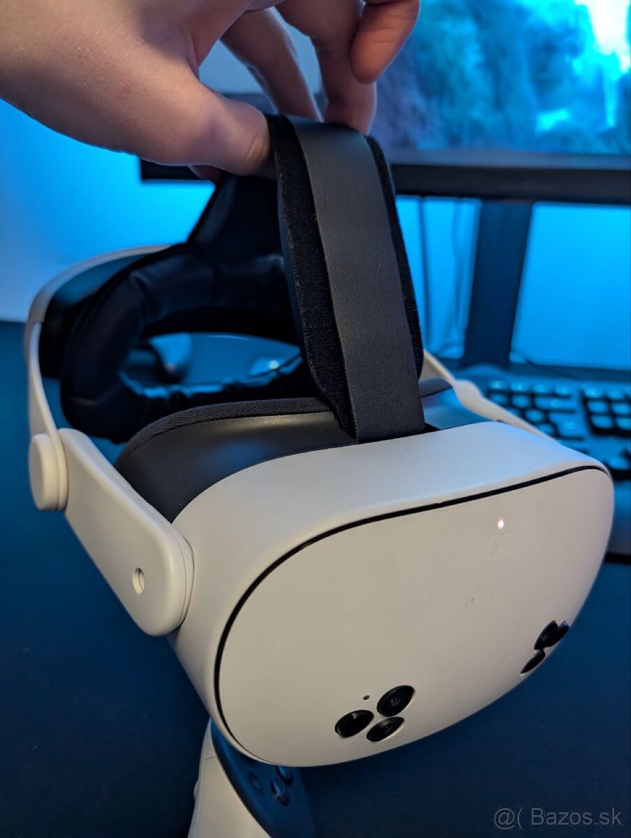 Meta Quest 3s + držiak na hlavu s batériou - 3