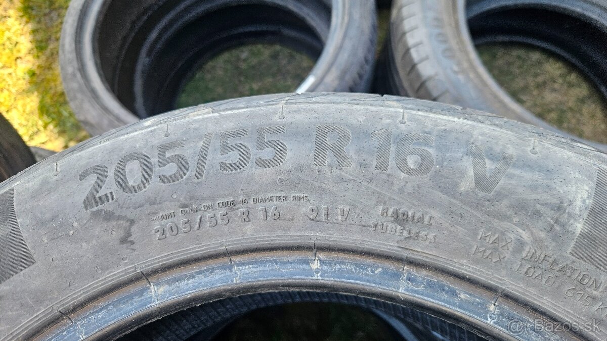 Letne pneu 205/55 r16 91V continental - 3