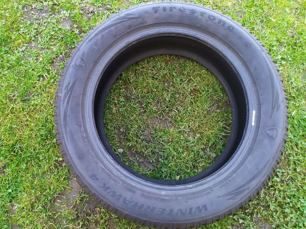 Zimné gumy 215/55R18 Firestone 4kusy - 3