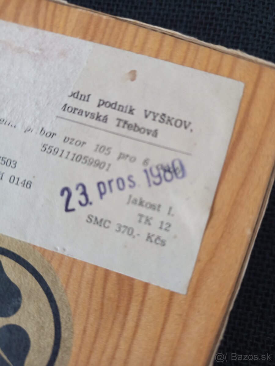 RETRO PRIBORY ROSTEX CZECHOSLOVAKIA-TOP STAV - 3