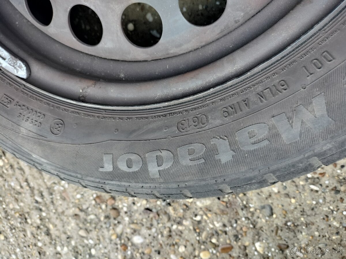 Predám sadu letných pneumatík s diskami - 3