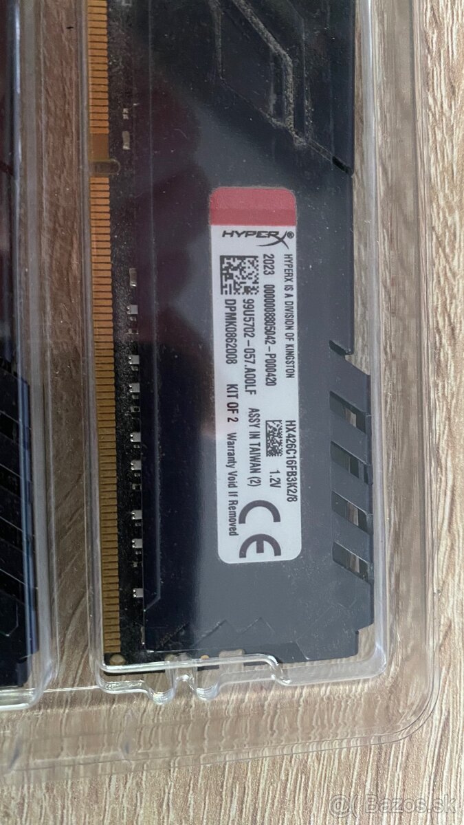 HyperX 8GB DDR4 RAM - 3