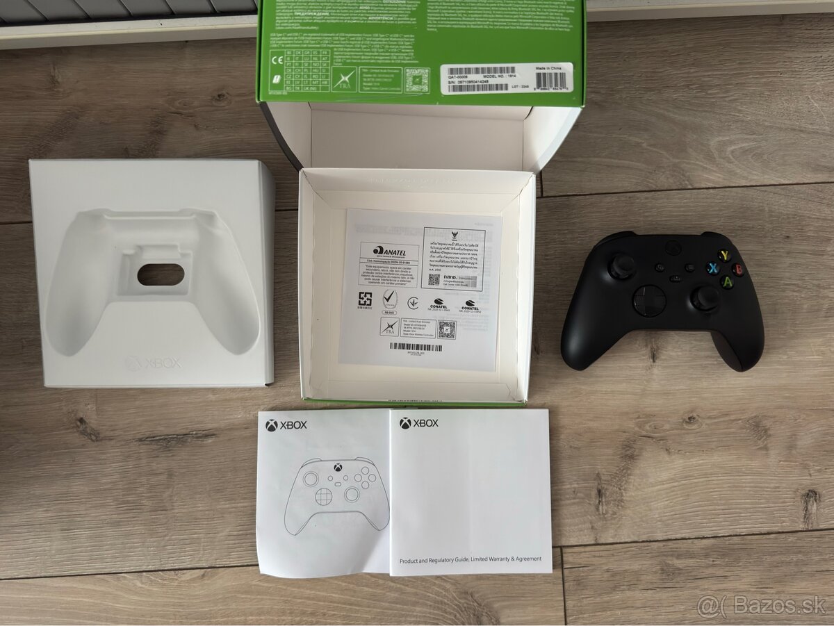 🎮 Xbox One Wireless Controller - Carbon Black TOP STAV - 3