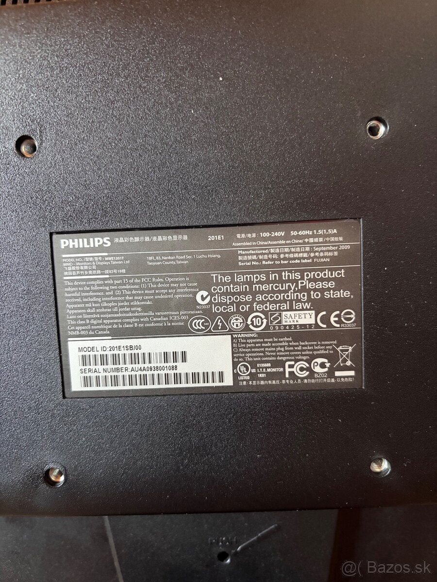 LCD monitor Philips MWE1201T - 3