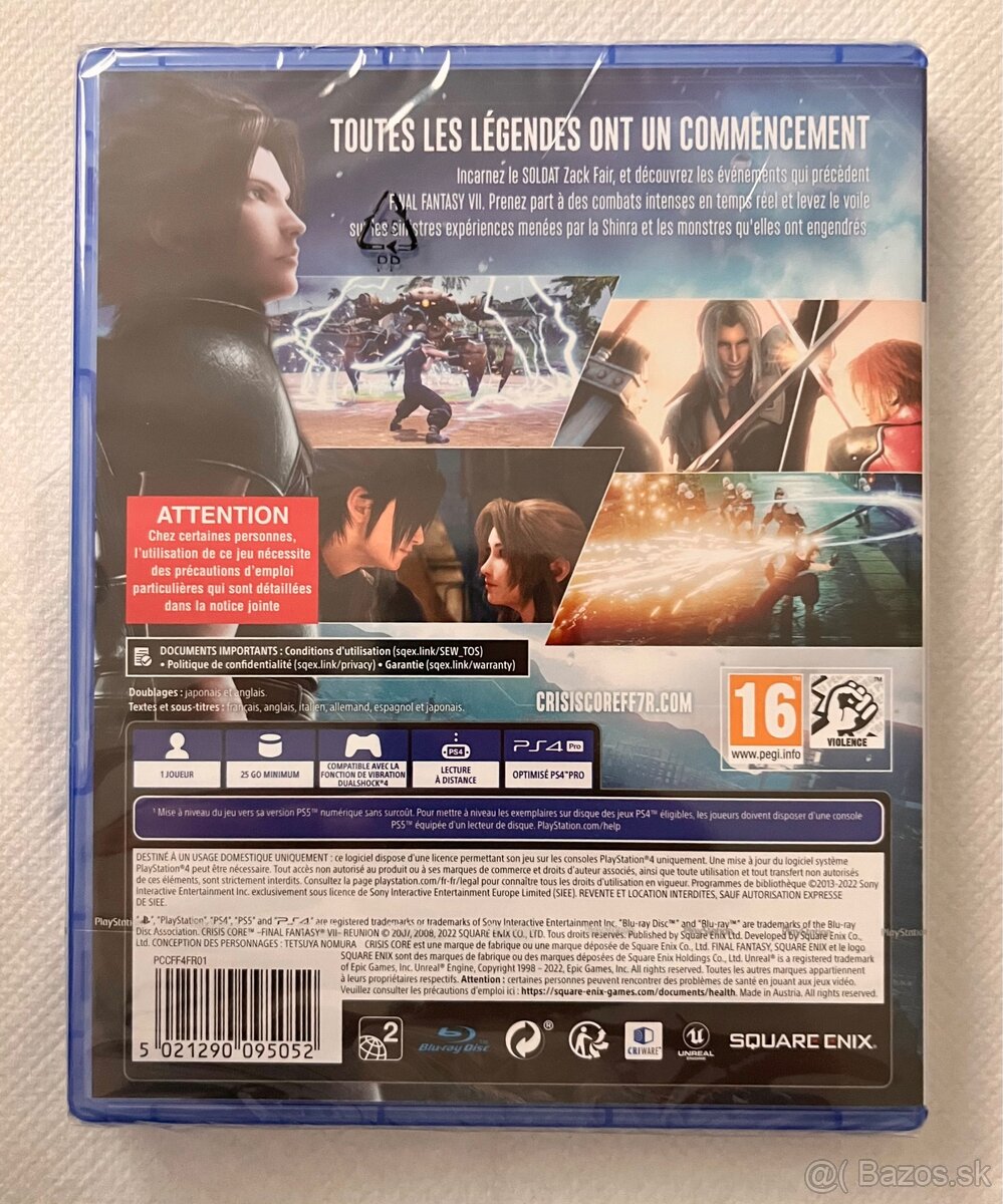 Crisis Core: Final Fantasy VII Reunion (PS4 / PS5) - 3