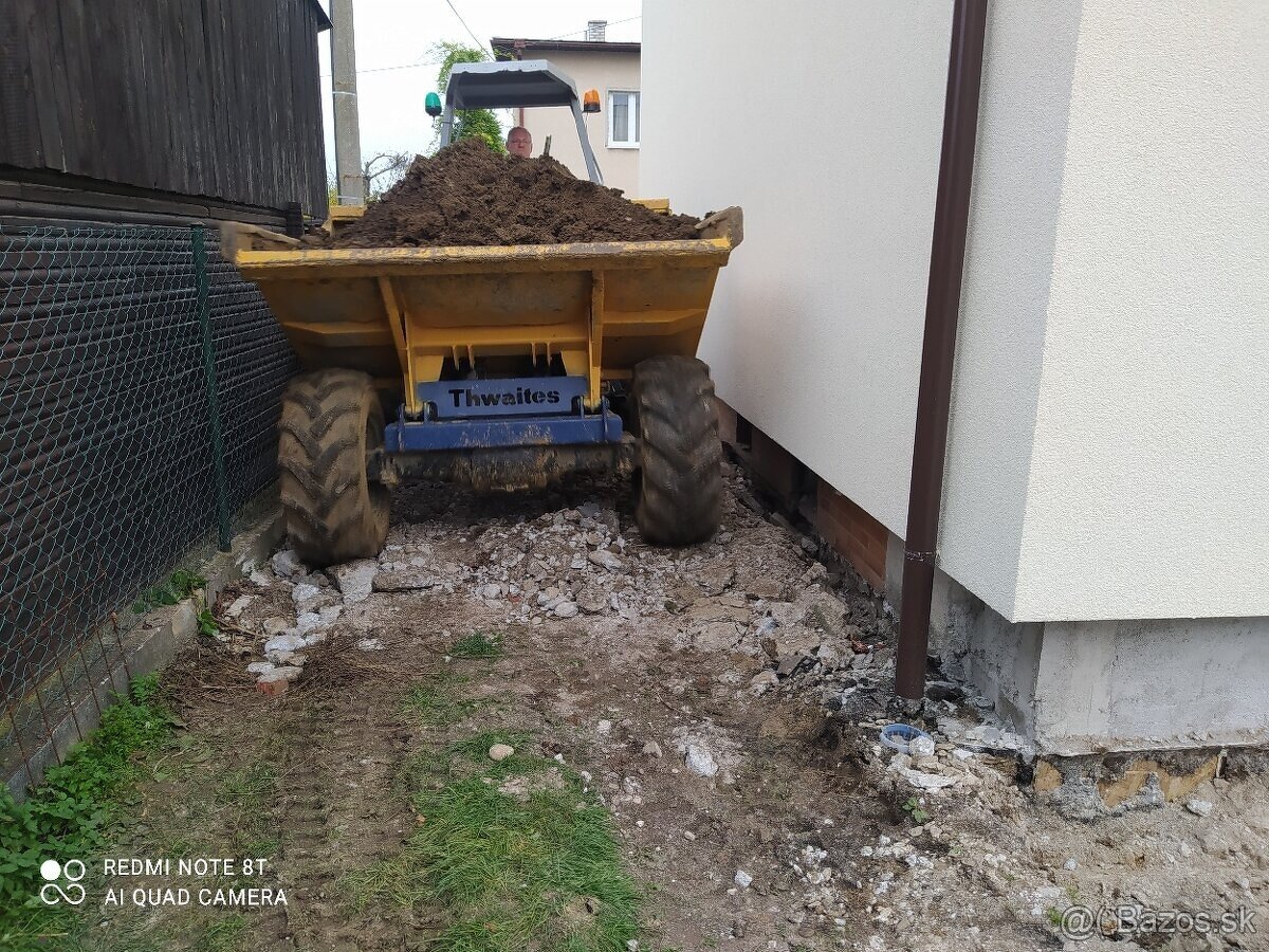 ZEMNÉ PRÁCE TRAKTORBAGROM – Žilina a okolie | JCB 3CX - 3