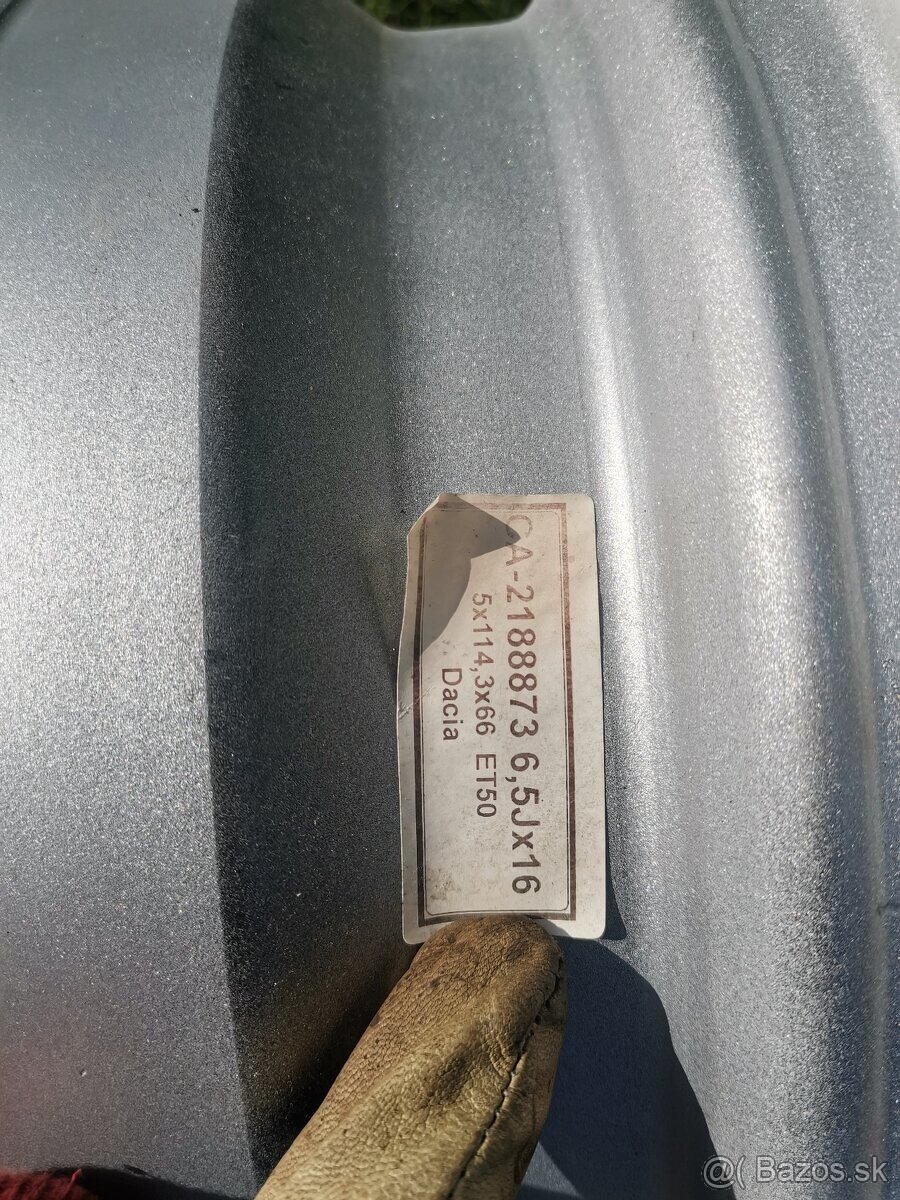 ORIGINÁL RENAULT DACIA DUSTER 35eur plechový disk ORIGINÁL R - 3