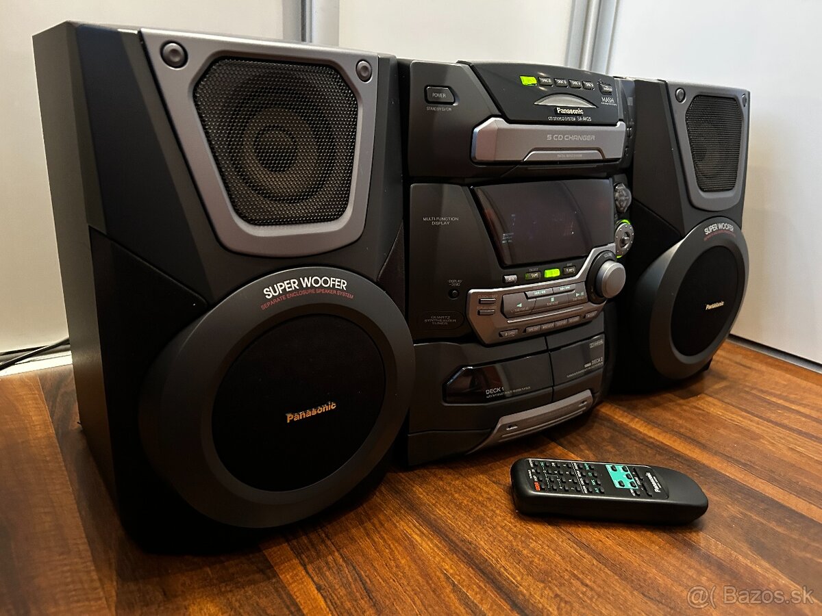 Predám hi-fi vežu PANASONIC SA-AK25 - 3