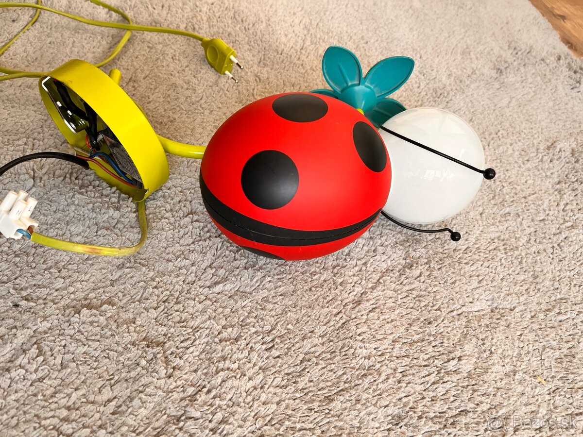 Detská nástenná lampa Lienka - 3