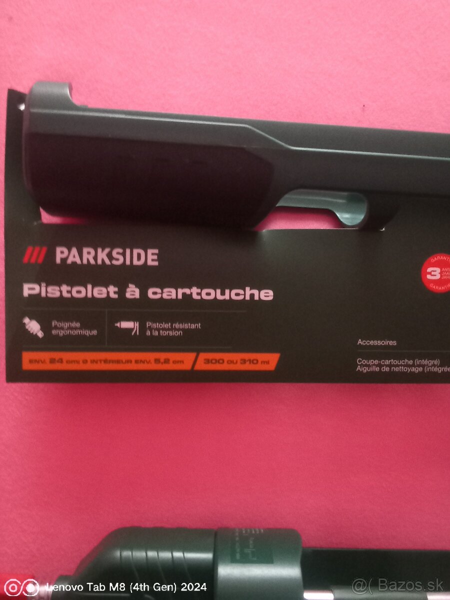 Predám pištoľ na silikón parkside nová - 3