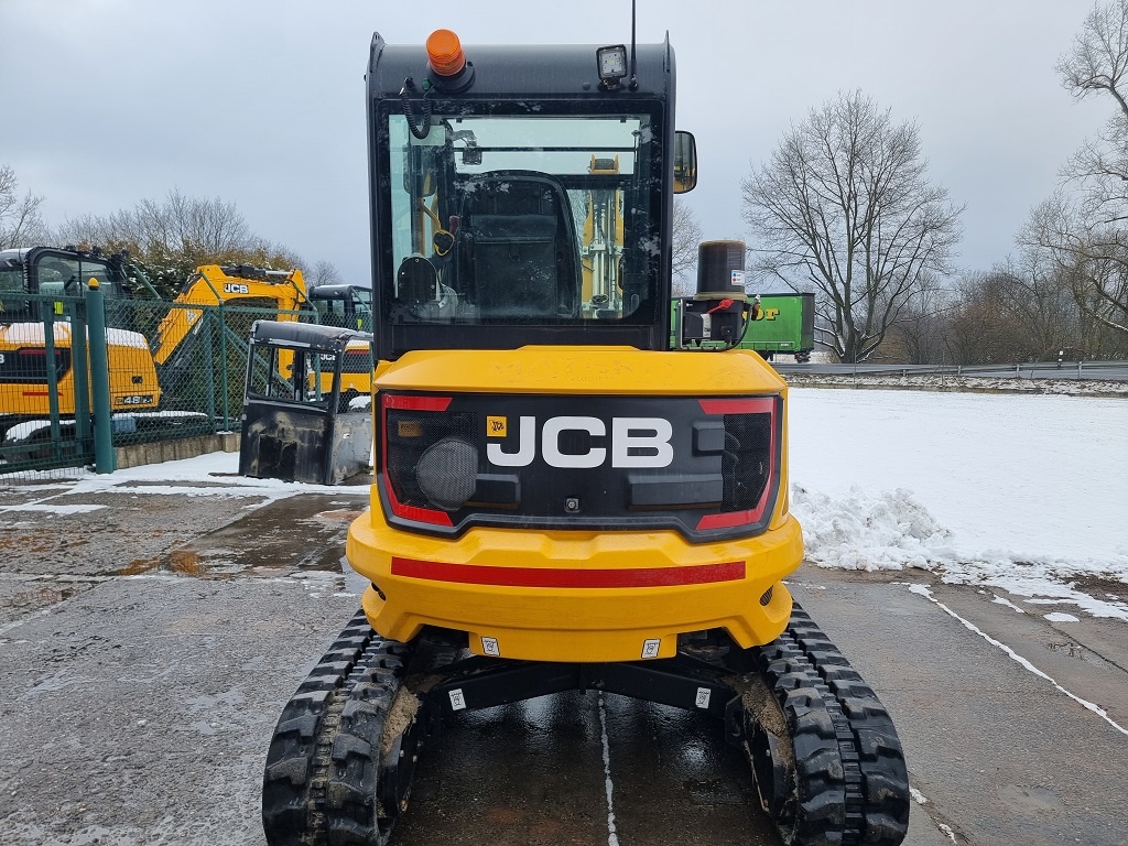 JCB 35Z s naklápěcím rotátorem Engcon, centr.mazání, A/C - 3