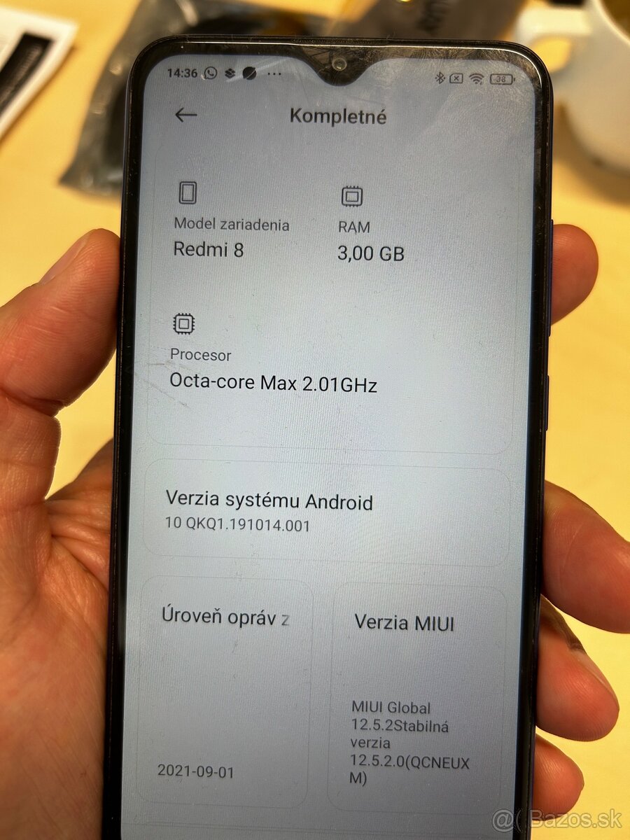 Xiaomi redmi 8, 3GB, 32GB - 3