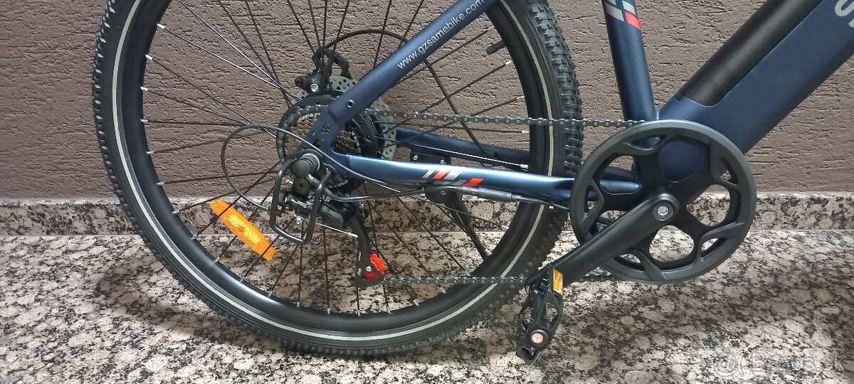 elektrický bicykel - Samebike RS A1, modrý - 3