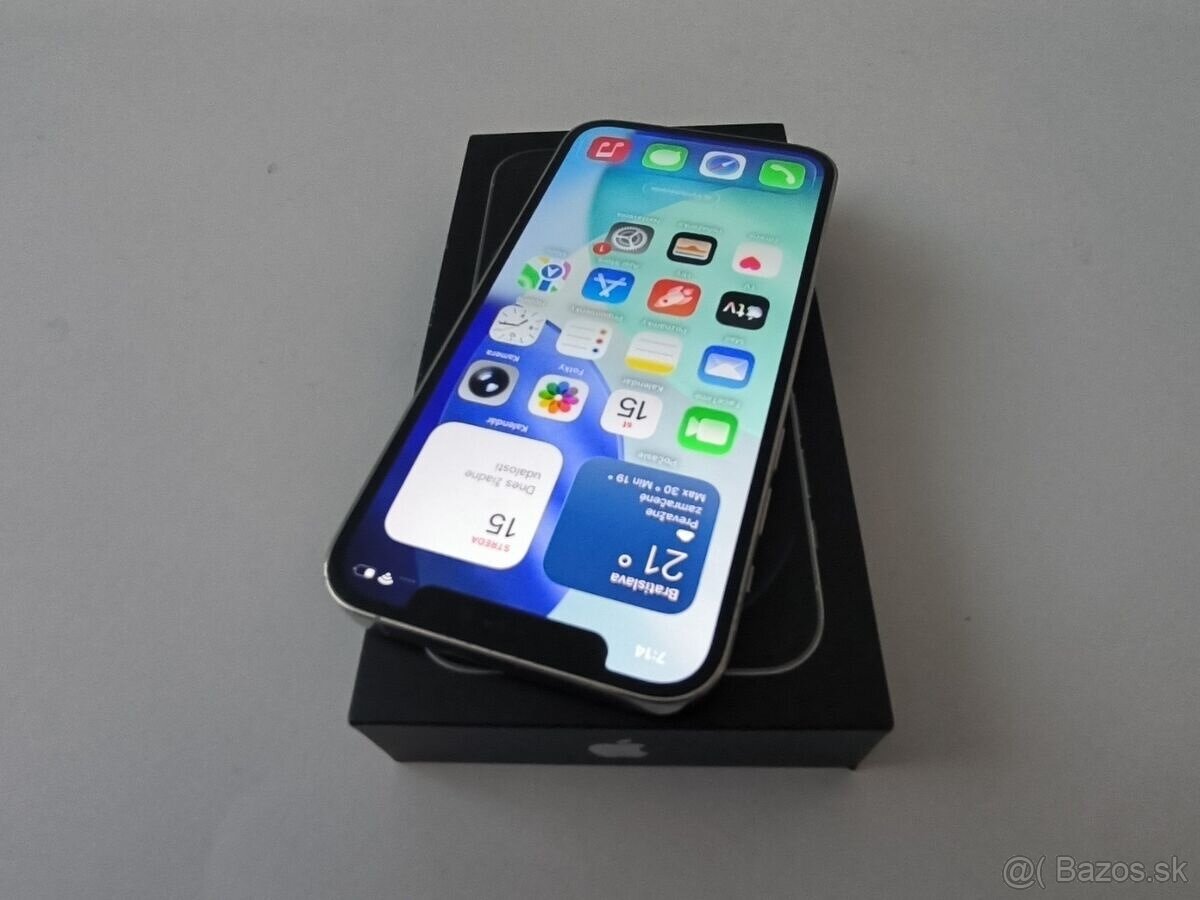 apple iphone 12 PRO MAX 128gb Silver / Batéria 100% - 3