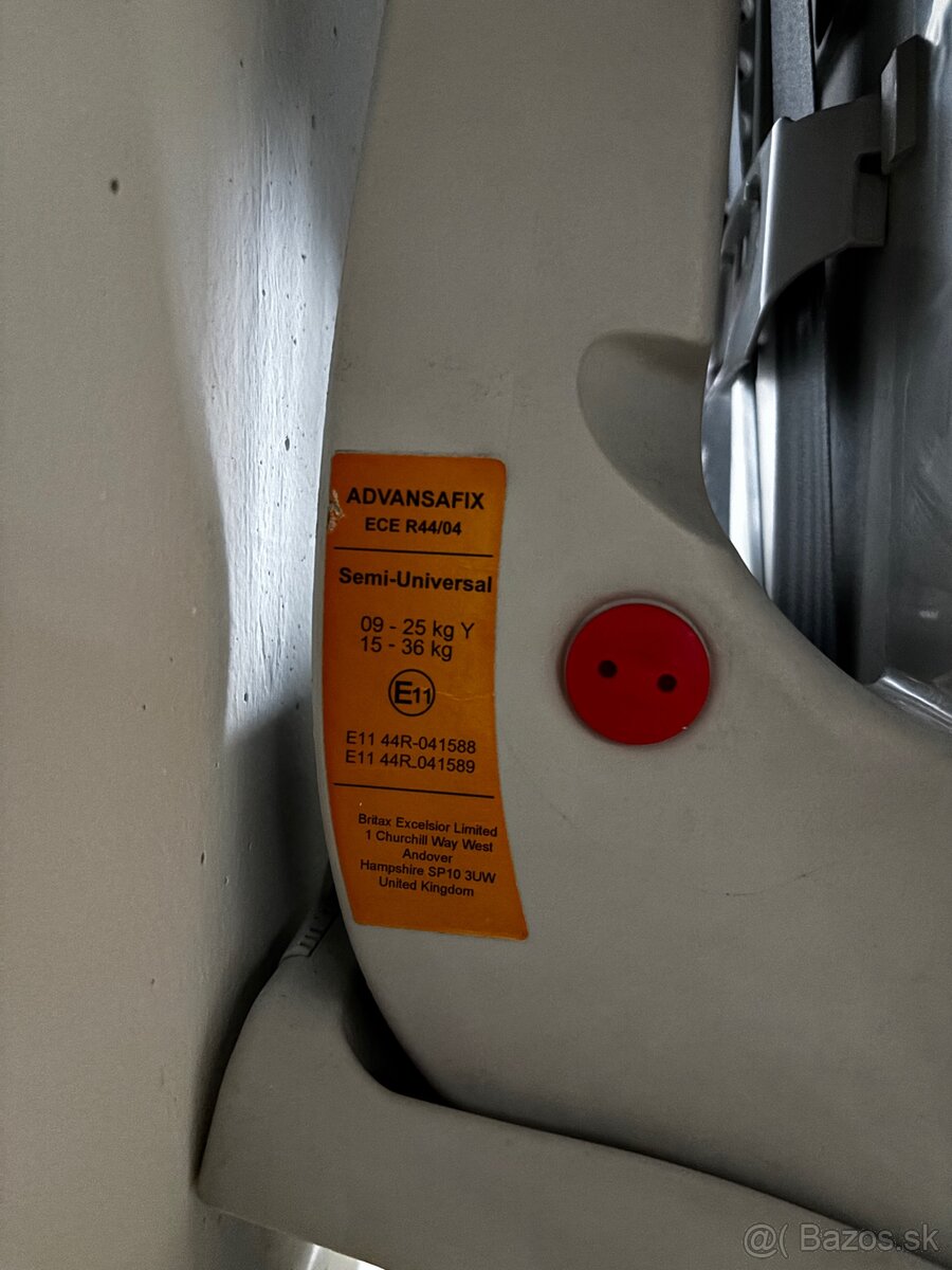 Autosedacka Britax römer advanfix s izofixom - 3