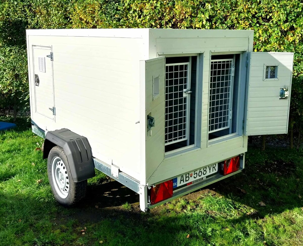 Príves/Vozík na prepravu 4 psov. - 3