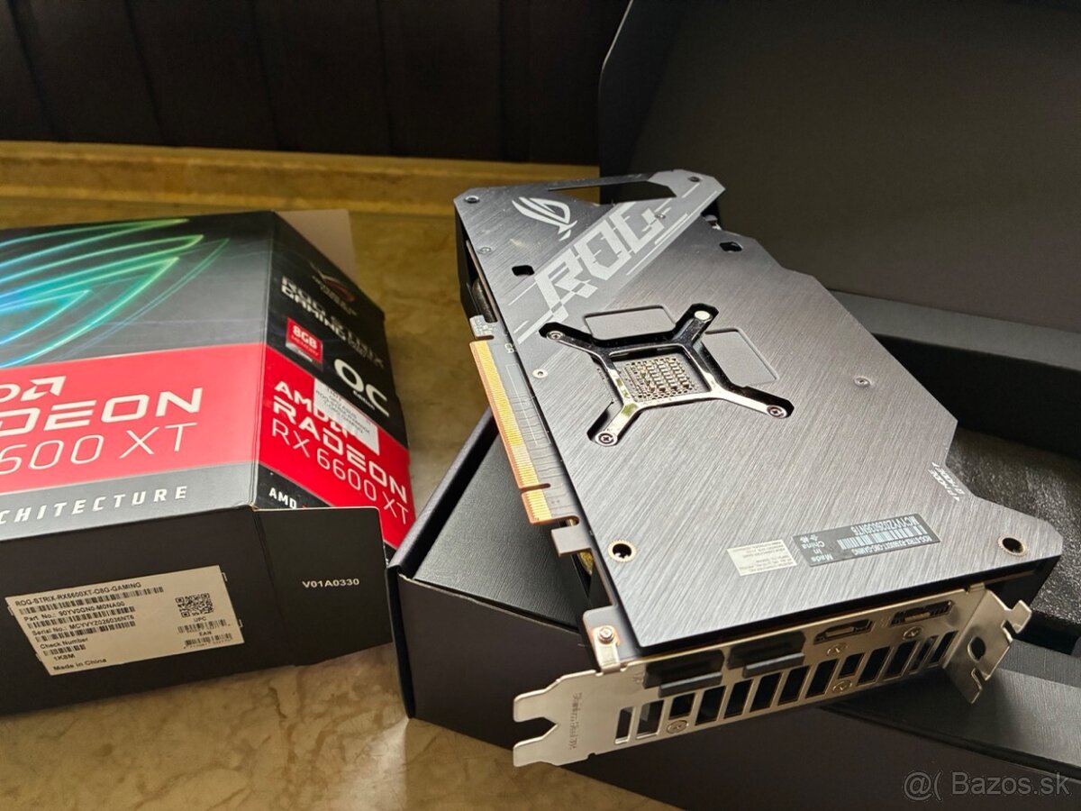 Asus ROG STRIX OC Gaming Edition AMD RX6600XT - 3