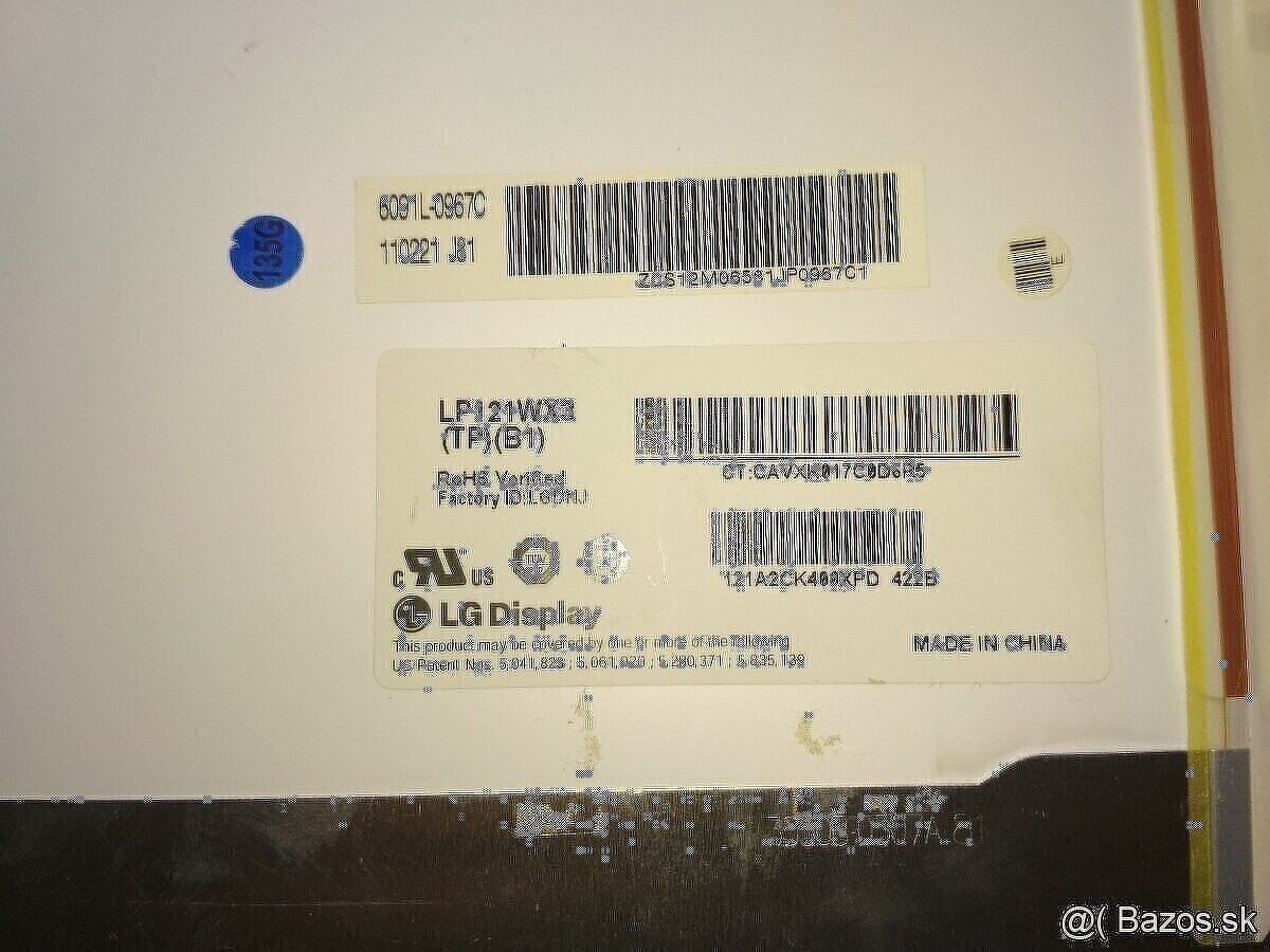 12.1" LED display LP121WX3 - 3