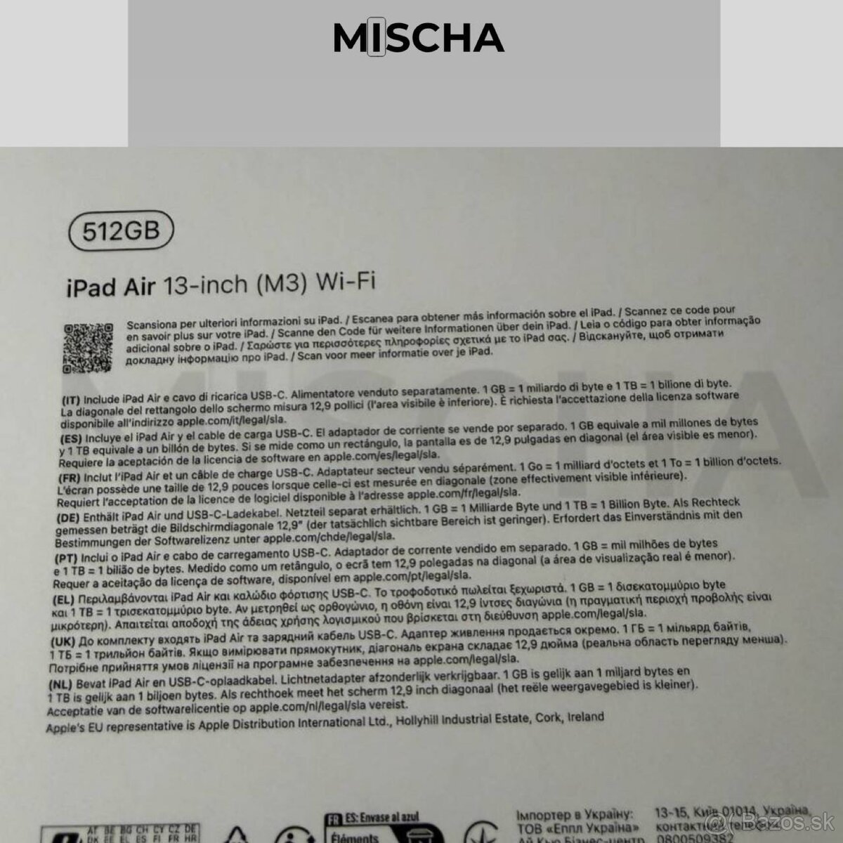 iPad Air 13" M3 512Gb WiFi Space Gra - 3